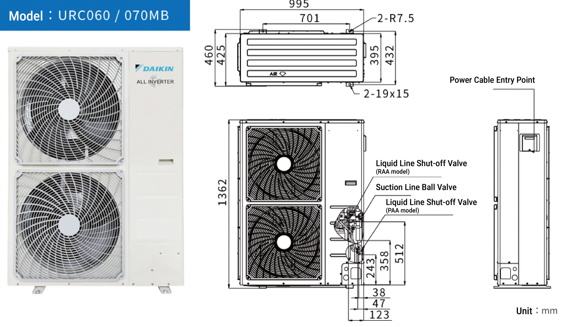 DAIKIN Inverter Condensing Unit DAIKIN Inverter Condensing Unit