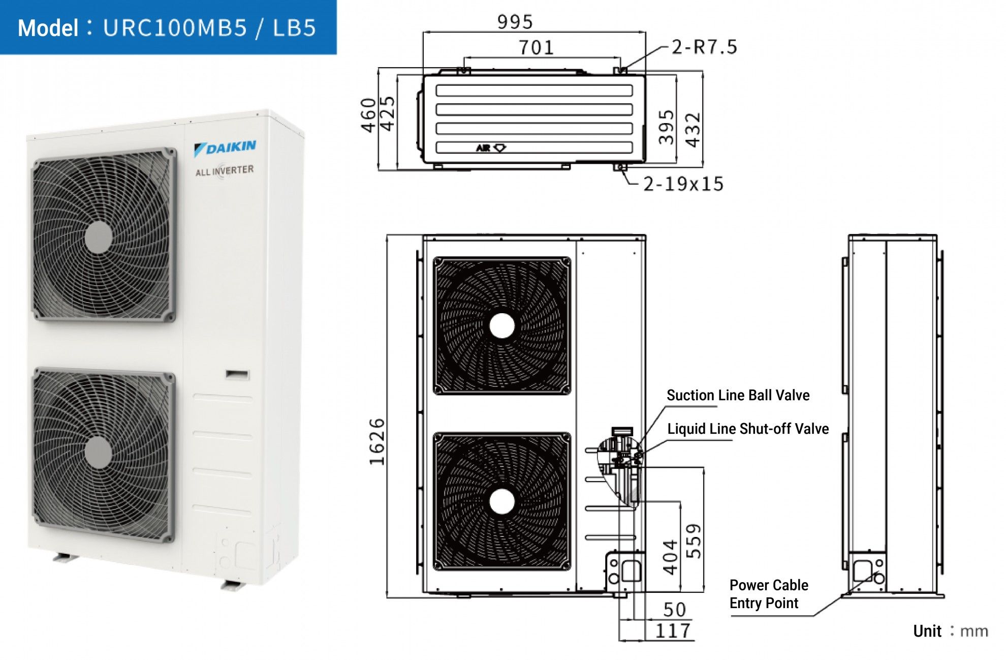 DAIKIN Inverter Condensing Unit