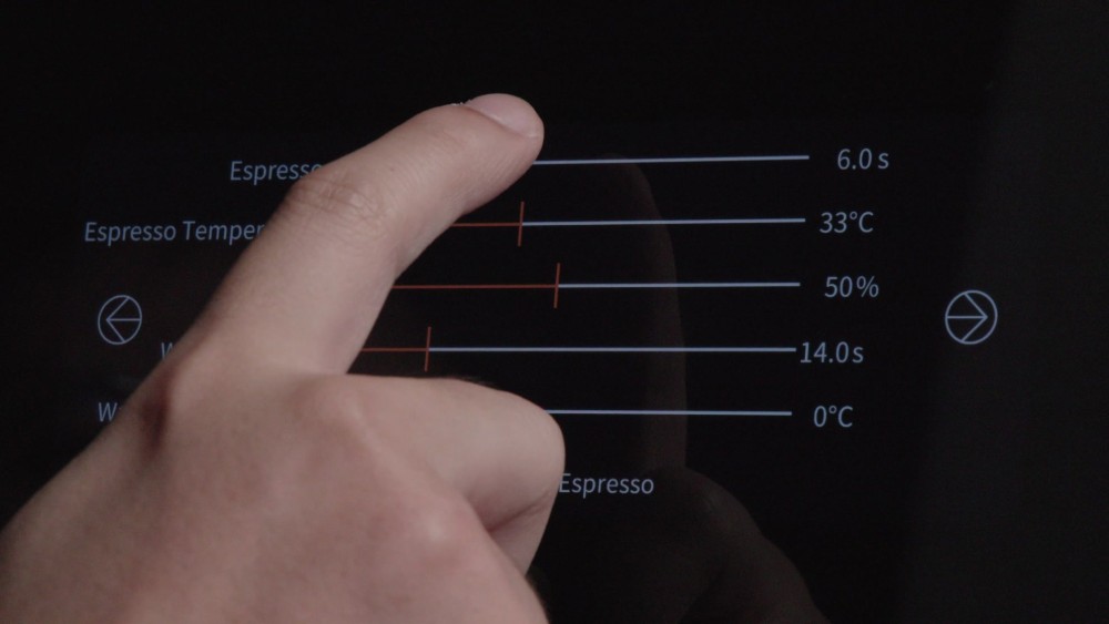 Linkbar Single Touch Coffee Under-Counter Coffee System Single Touch Coffee LCD touchscreen